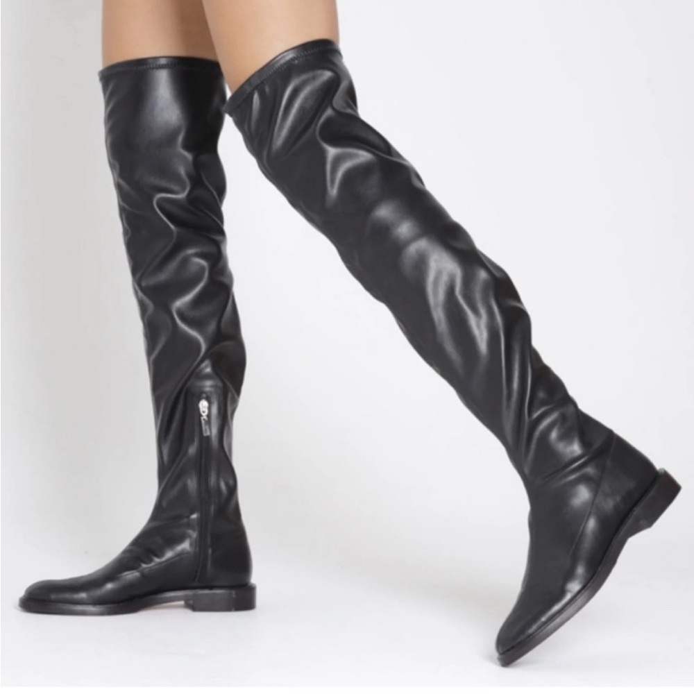 Black Over-the-Knee Women's Boots